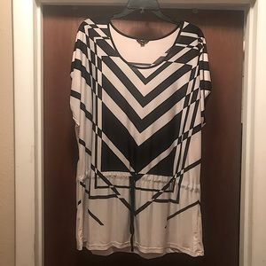 Black and white misses top